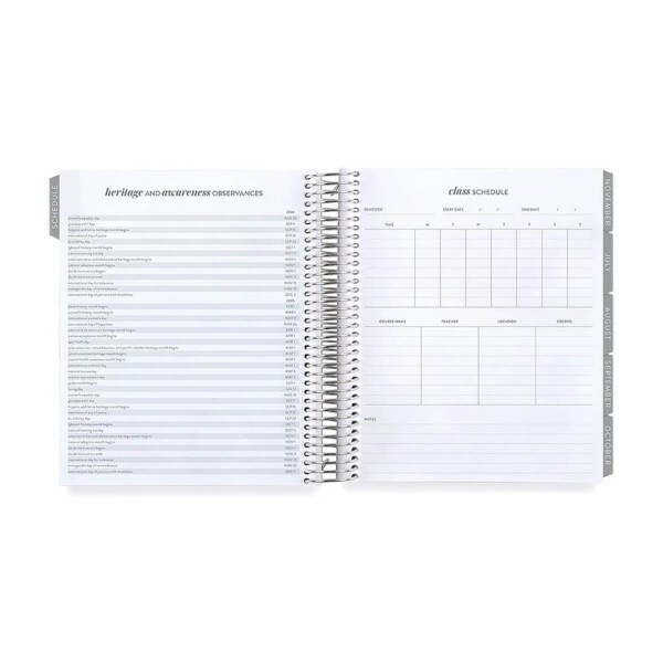 Abstract Circles Academic Planner Erin Condren